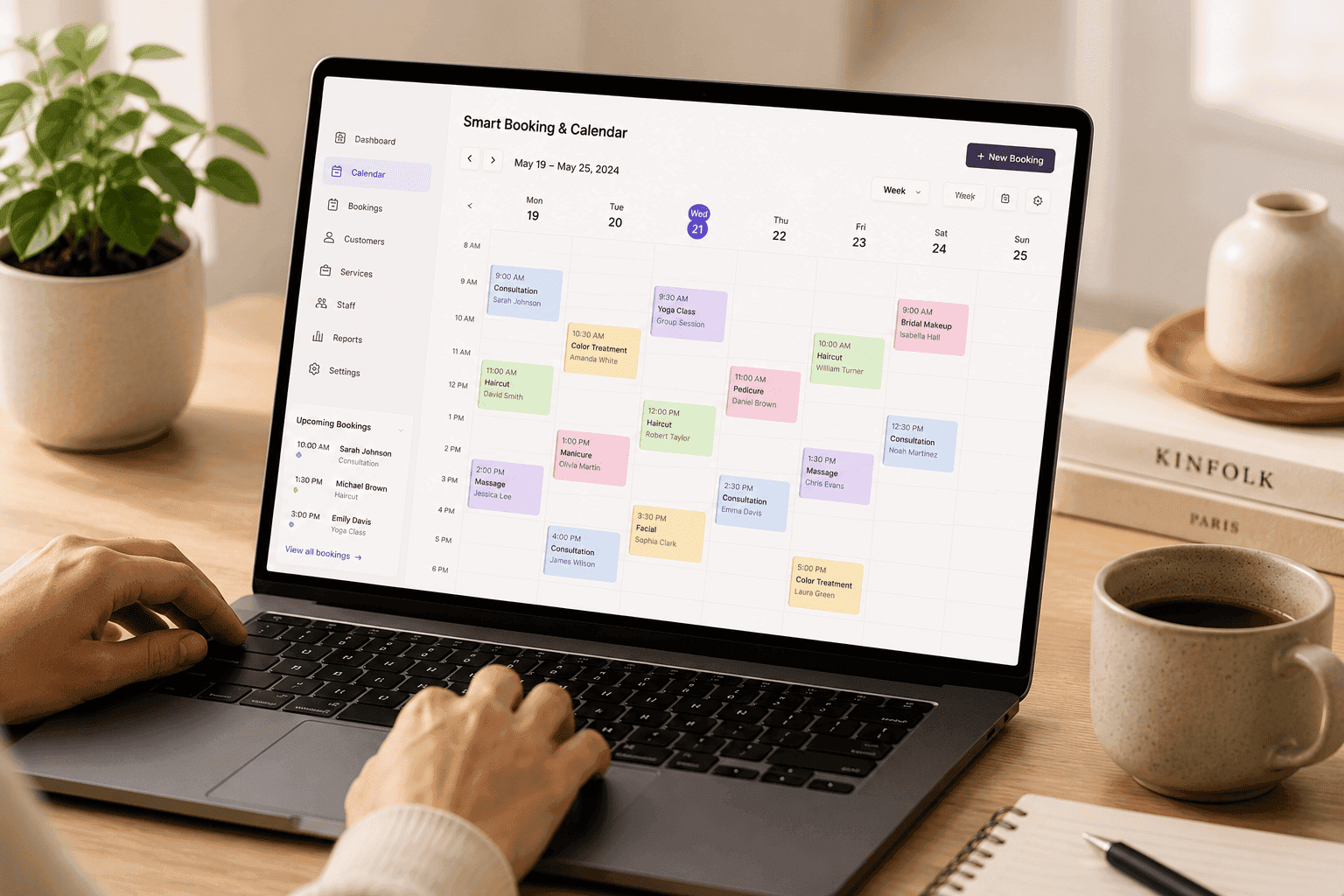Smart Booking & Calendar