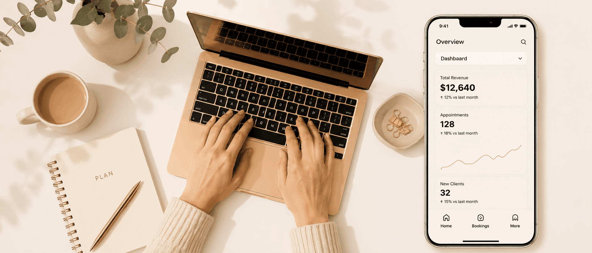 Run your business interface view